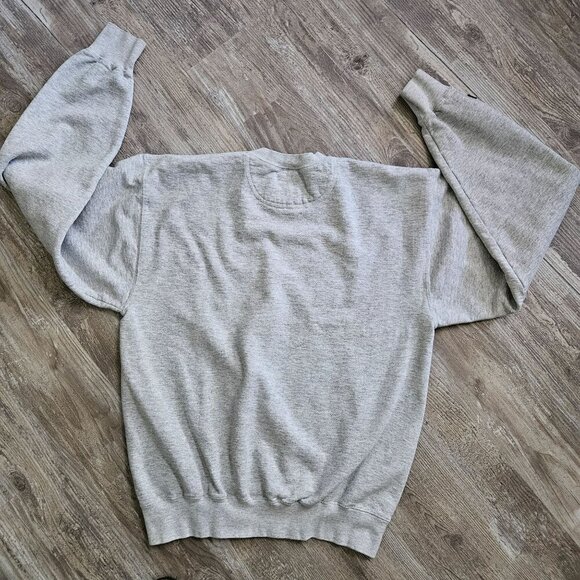 JanSport Kent State University Gray Sweatshirt Size M Vintage Crew Sweatshirt - Picture 10 of 16